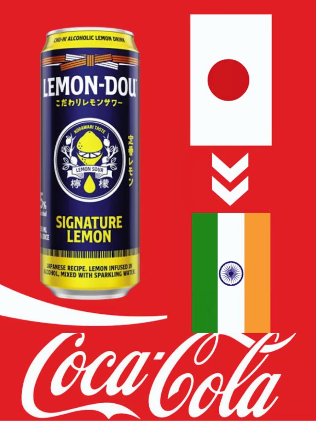 In 2024 Coca Cola enters Indian alcoholic beverages market with ‘Lemon-Dou”