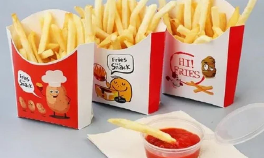 Custom French Fries Boxes